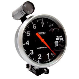 Contagiros Monster 125mm 8rpm com Shift Light Cronomac - Linha Sport ll