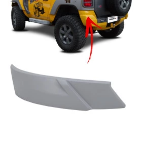 Acabamento Ponteira Traseira Lado Esquerdo Modelo Original FORD TROLLER T4 2015 à 2020