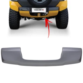 Para-choque Traseiro Central Inferior Modelo Original TROLLER T4 2015 2016 2017 2018 2019 2020