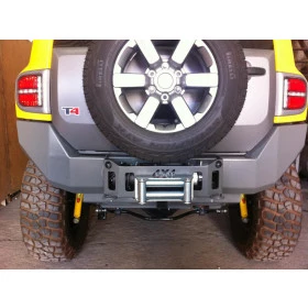 Para-choque Traseiro com mesa de guincho em Aço Reforçado para FORD Troller Ano 2015 em diante