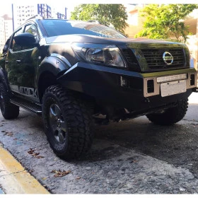 Para Choque Dianteiro para Nissan Frontier, 2019 em diante - Feito em aço acompanha mesa ( base para guincho )