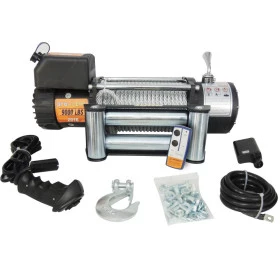 Guincho Elétrico Winch 9.000lbs / 4310kg Pró Line Linha Profissional c/ Controle Remoto sem Fio + controle remoto com fi