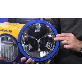 Farol de Milha HELLA KIT Rallye 4000 LED - Valor Unitário