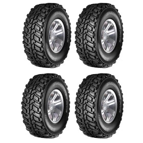 Jogo com 4 Pneus Dunlop  265/70R16 MT 2 -  Ideal para L 200, Tríton, Hilux, Amarok, Jeep com aro 16,  Lateral Reforçada