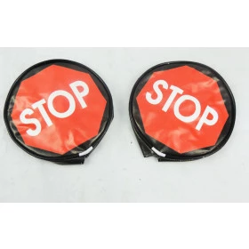 Capa de farol de Milha STOP c/ 17cm de diâmetro (O par)