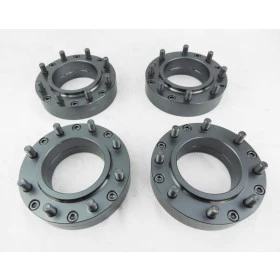 Jogo de Adaptador de Roda para Utilizar Rodas com Furação 5x139,7 em Veículos 8x170 (Rodas de Jeep Willys, Rural, F-75,