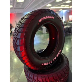 Pneu 265/70 R17  All Terrain - AT  50% Off Road, 50% on MGM, alta durabilidade  - Lateral reforçada