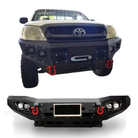 Para-choque Dianteiro Design Hammer p/ Toyota Hilux 2005 à 2012