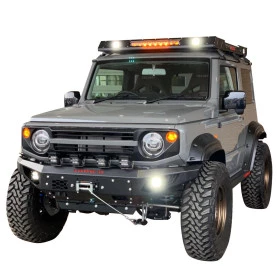Para-choque Dianteiro Design Hammer p/ Suzuki Jimny e Sierra Novo 2020 em diante Importado USA