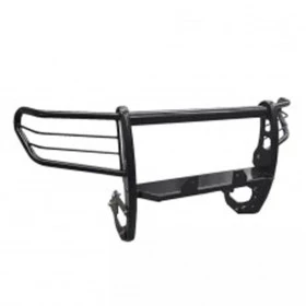 Protetor de Farol /  Quebra Mato / Protetor Grade Frontal com Mesa de Guincho para Hilux 2005 / 2015