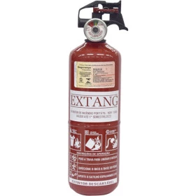 EXTINTOR DE INCÊNDIO ABC VÁLVULA PLÁSTICA 1KG EXTANG 985