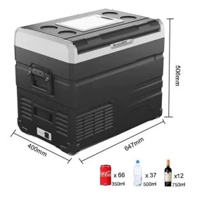 Geladeira Automotiva TOP45 - 12/24V - 45L - TOP RV Garantia de 2 Anos
