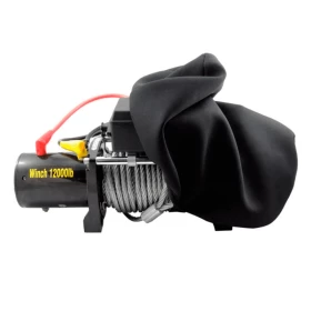 Capa de Guincho em Neoprene Lavável Ajustável p/ Guinchos 8.500lbs 9.000lbs 9.500lbs 10.000lbs 12.000lbs 13.000lbs