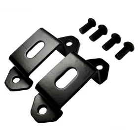 Par de suportes do quadro do para-brisa Jeep CJ3 A e CJ3 B de 1947 à 1954