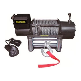 Guincho Elétrico Winch 20.000lbs / 9000 Kg – 24v O MAIS FORTE DO MERCADO
