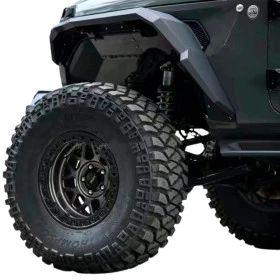 Jogo de Alargadores de Para Lamas (Fender Flares) em Alumínio Jeep Gladiator