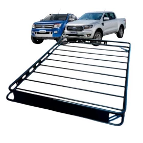 Bagageiro Expedição Ranger Cabine Dupla Todos Anos Reforçado até 210 KG
