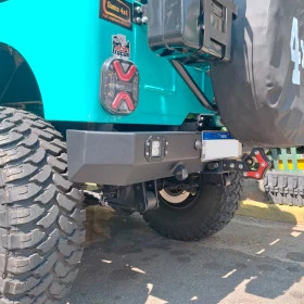 Para Choque Traseiro Envolvente para Jeep Willys e Ford