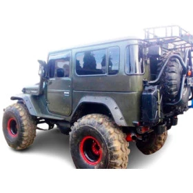 Jogo Alargador de Para lamas Dianteiro em fibra p/ Toyota bandeirante