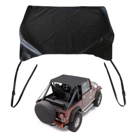 Toldo Preto para Jeep Willys Ford CJ5 / Capota Tipo Bikini