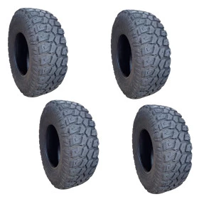 Jogo com 4 Pneus 35x12.5 R17  80% de Vida Útil 