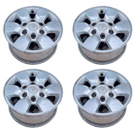 Jogo de Rodas 15x7 Original Toyota Hilux Liga Leve