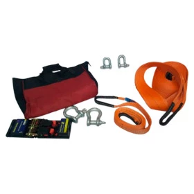 Kit Trilha extreme Off Road - 2 Anilhas Grandes- 1 Anilha Média - 2 Cintas - 1 Bolsa de Ferramentas - 2 Cint