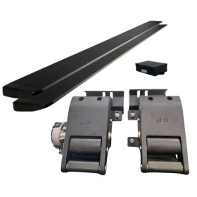 Estribo Elétrico Para Dodge Ram 2500, 3500 e 1500 Classic  2012 à 2025 em Alumínio cor Preto