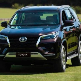 Estribo Elétrico Para Toyota SW4 2016 à 2025 em Alumínio cor Preto
