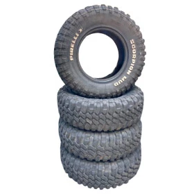 Jogo com 4 Pneus 30x9.5 R15 Scorpion Pirelli Mud 75% de Vida Útil 