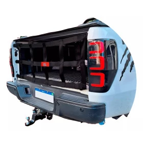 Rede / Grade / Tela para Caçamba Universal Ajustável ideal p/ Amarok Triton S10 Frontier Amarok Ranger