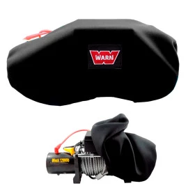 Capa para Guincho com Logo WARN em Neoprene Ideal para Guinchos 8500lb 9000lb  12000lb 13500lb