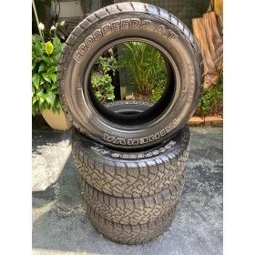 Jogo com 4 Pneus 235/60 R16 Ecospeed2 A/T 50% De Vida Ùtil (Usado)