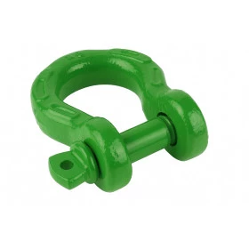 Anilha Ultra Reforçada 3/4" com Pino 7/8" - Capacidade de 8 Toneladas / 17600 lbs - Verde