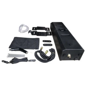 Tanque Reservatório p/ Rack de Teto para água com Mangueira Pressurizada 21 Litros - Ideal para Camping e Offroad