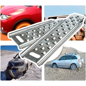 Par de Trilhas / Prancha de Desatolagem  em Alumínio 66cm - Ideal para Veículos 4x4, SUVs e Caminhonetes
