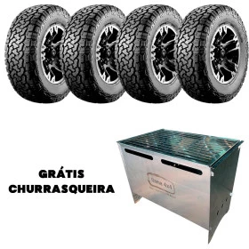 Jogo com 4 Pneus 285/70 R17 CF100 All Terrain + Churrasqueira Grátis
