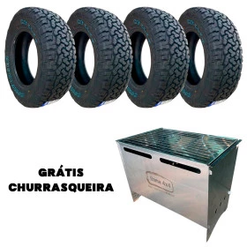 Jogo com 4 Pneus 235/70 R16 CF 100 All Terrain + Churrasqueira Grátis