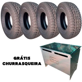 Jogo com 4 Pneus 31x10.5 R15 All Terrain AT CF1000 Letras Brancas + Grátis Churrasqueira