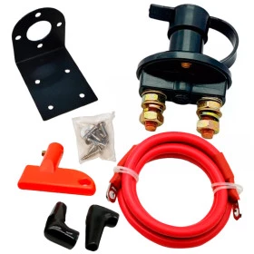 Kill Switch / Corta corrente de Bateria Chave Geral Automotiva 12V / 24V - Essencial para quem Utiliza Guincho Elétrico
