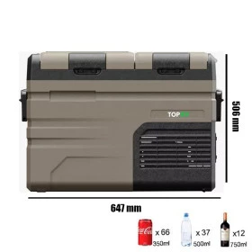 Geladeira Automotiva TOP45 - 12/24V - 45L - TOP RV Garantia de 2 Anos