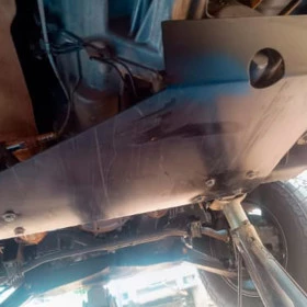 Chapa de Proteção Dianteira Cambio 3mm Mitsubishi Pajero TR4