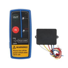 Controle remoto sem fio p/ Guincho Elétrico 12v - Universal - Compatível com a maioria dos Guinchos do Mercado