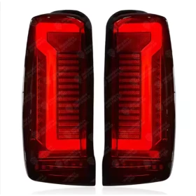 Par de Lanternas Traseira LED Fumê Mitsubishi Triton 2021, 22, 23, 24 e 25