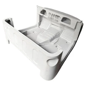 Caixote (Carroceria Parcial) Toyota Bandeirante Pick-up Cabine Simples - Fibra Reforçada