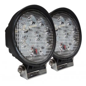Par de Farol de LED 9Leds / 27W - Alcance médio de 150m  PROMOÇÃO PARA ACABAR COM O ESTOQUE