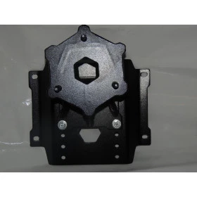 Suporte de estepe regulável para Jeep Wrangler J 2007 em diante  Pintura epoxi
