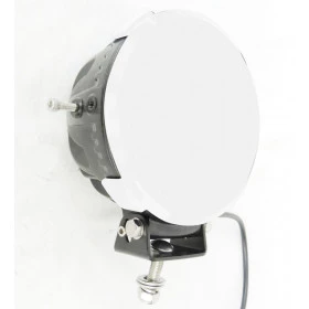 Capa Plástica para Farol de LED Ø = 17cm cor Branca - O Par