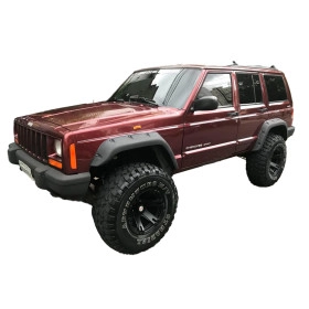 Jogo de alargador em  fibra para Cherokee Sport (modelo Wrangler)