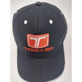 Boné estilo Trucker Troller , bordado com Regulagem e Rede 